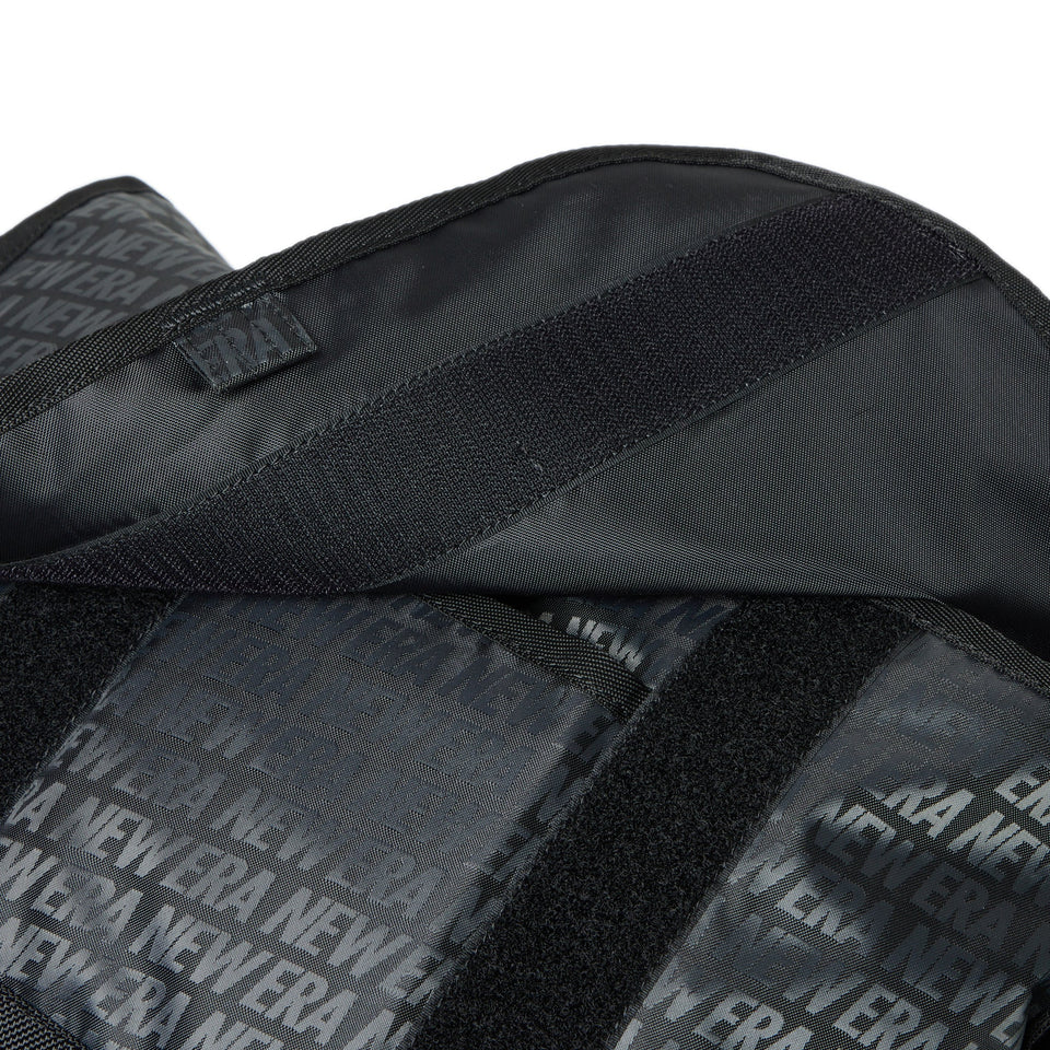 New Era Jacquard Logo 9L Black Shoulder Bag