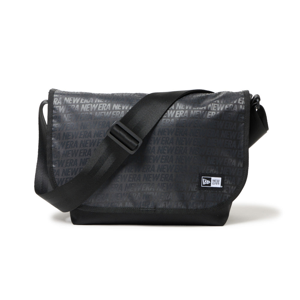 New Era Jacquard Logo 9L Black Shoulder Bag