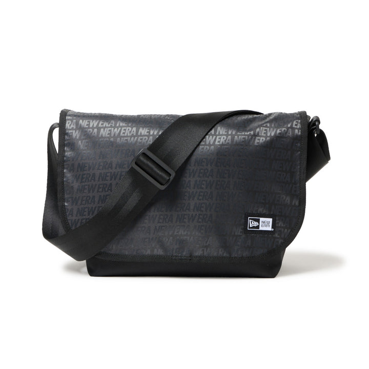 New Era Jacquard Logo 9L Black Shoulder Bag