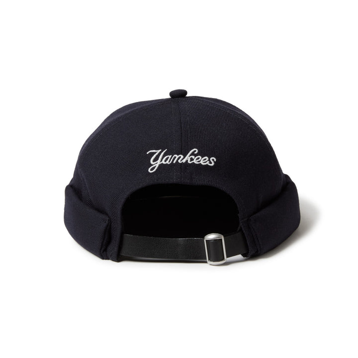 New York Yankees Navy Wool Twill Fisherman Skully