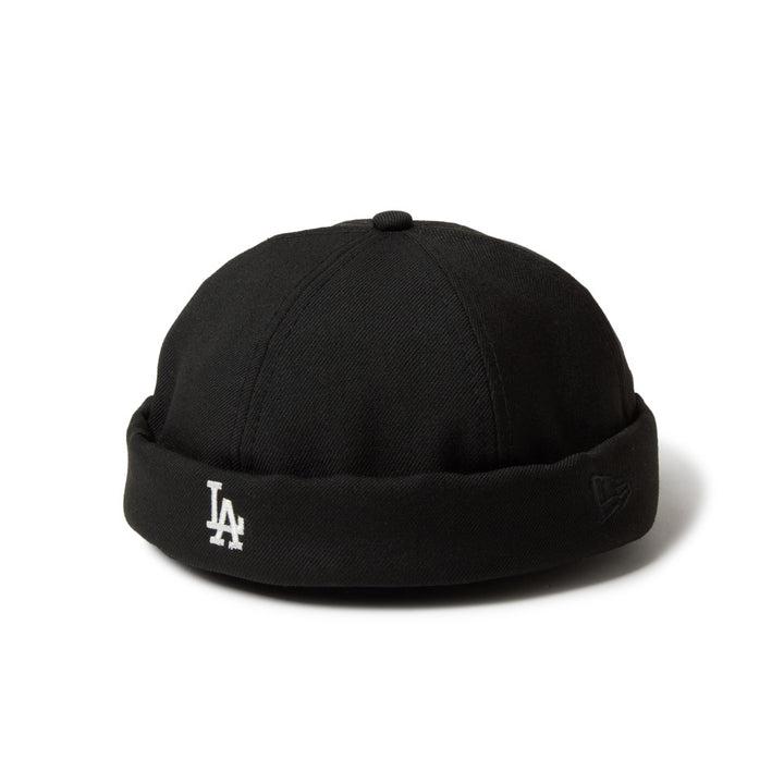Los Angeles Dodgers Black Wool Twill Fisherman Skully