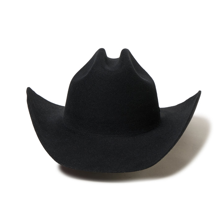New Era Black Wool Felt Cowboy Hat