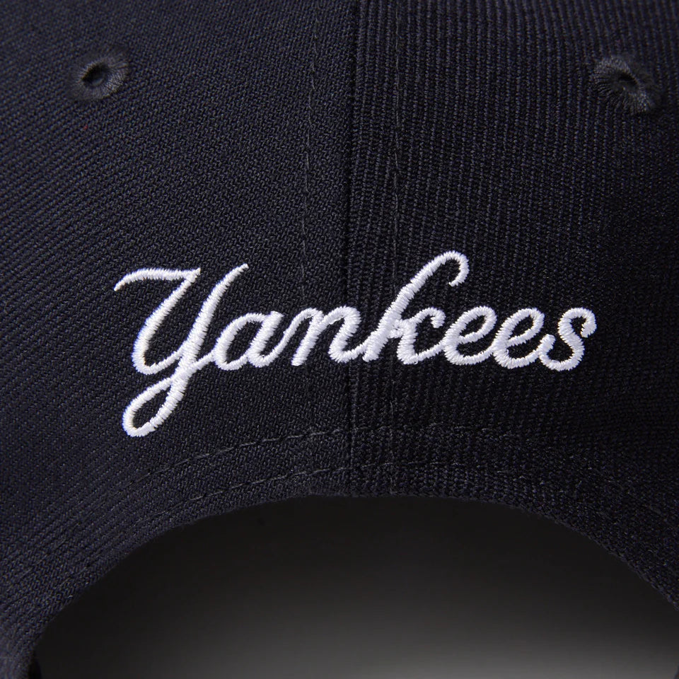 9FIFTY Soft Buckram New York Yankees Cooperstown MLB Double Logo Navy Snapback