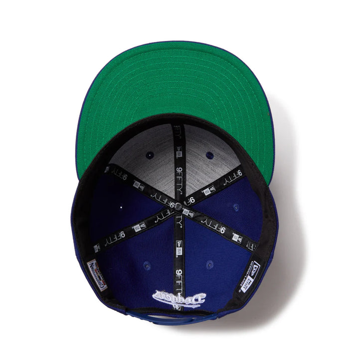 9FIFTY Soft Buckram Los Angesles Dodgers Cooperstown MLB Double Logo Dark Royal Snapback