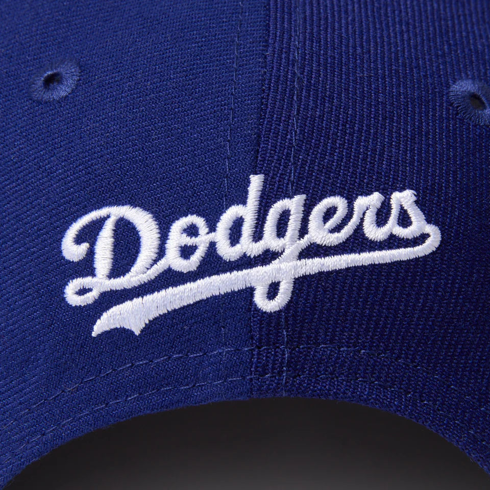 9FIFTY Soft Buckram Los Angesles Dodgers Cooperstown MLB Double Logo Dark Royal Snapback