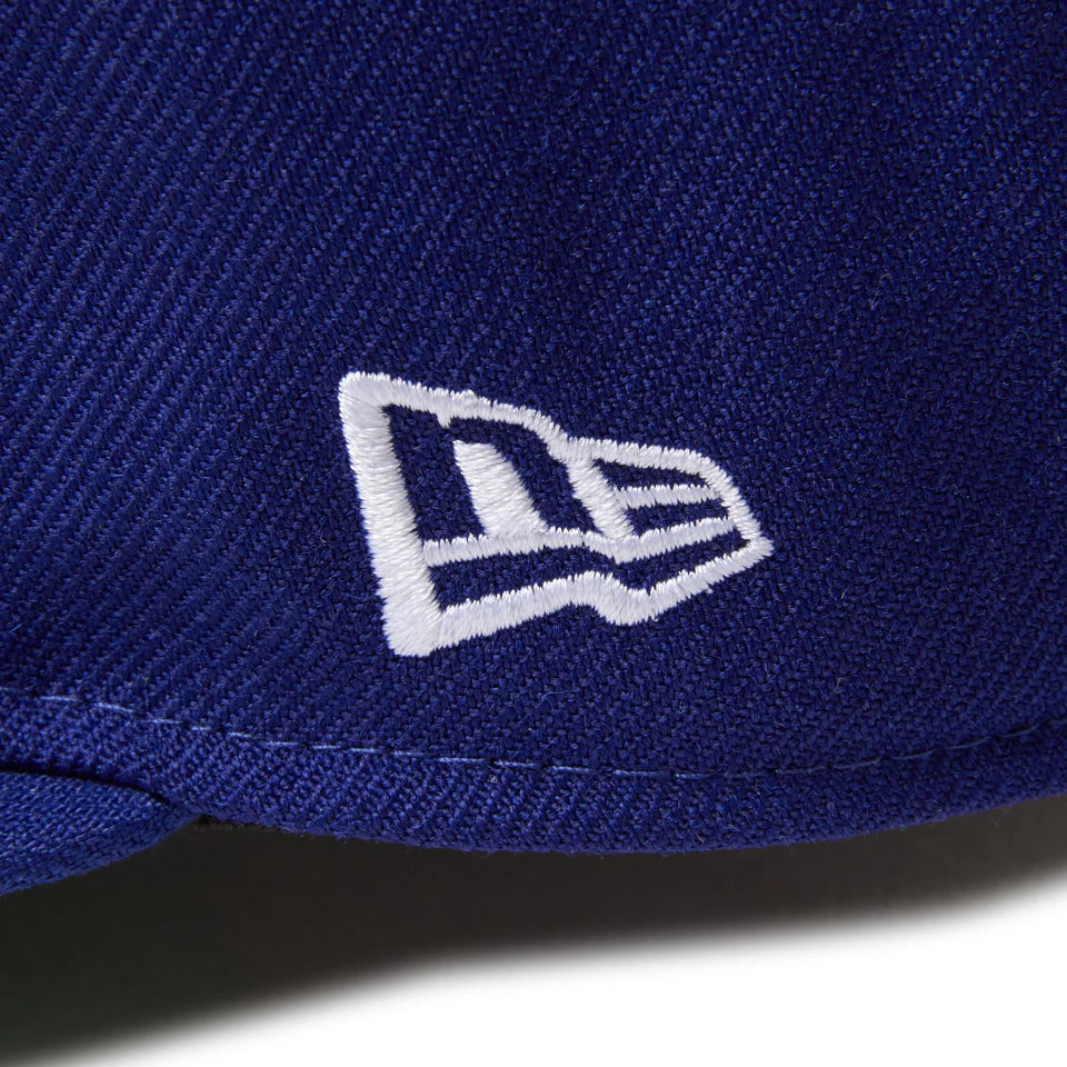 9FIFTY Soft Buckram Los Angesles Dodgers Cooperstown MLB Double Logo Dark Royal Snapback