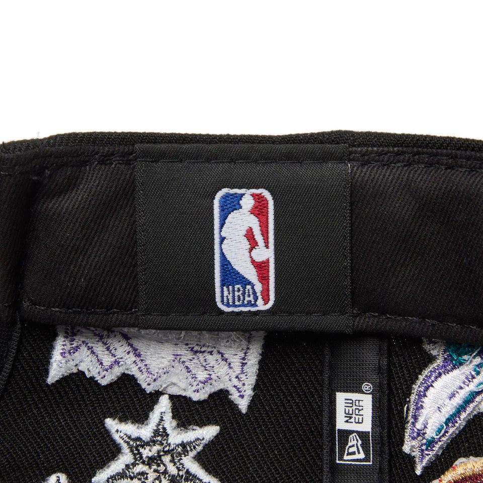 9FIFTY NBA League Allover Black Snapback