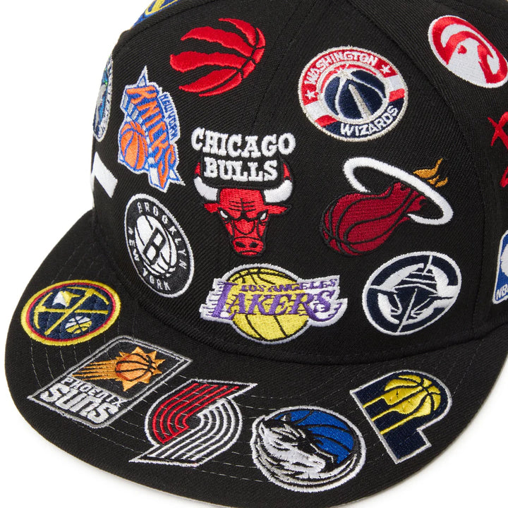 9FIFTY NBA League Allover Black Snapback