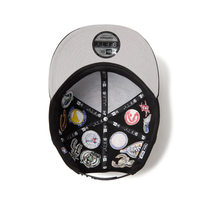 9FIFTY NBA League Allover Black Snapback