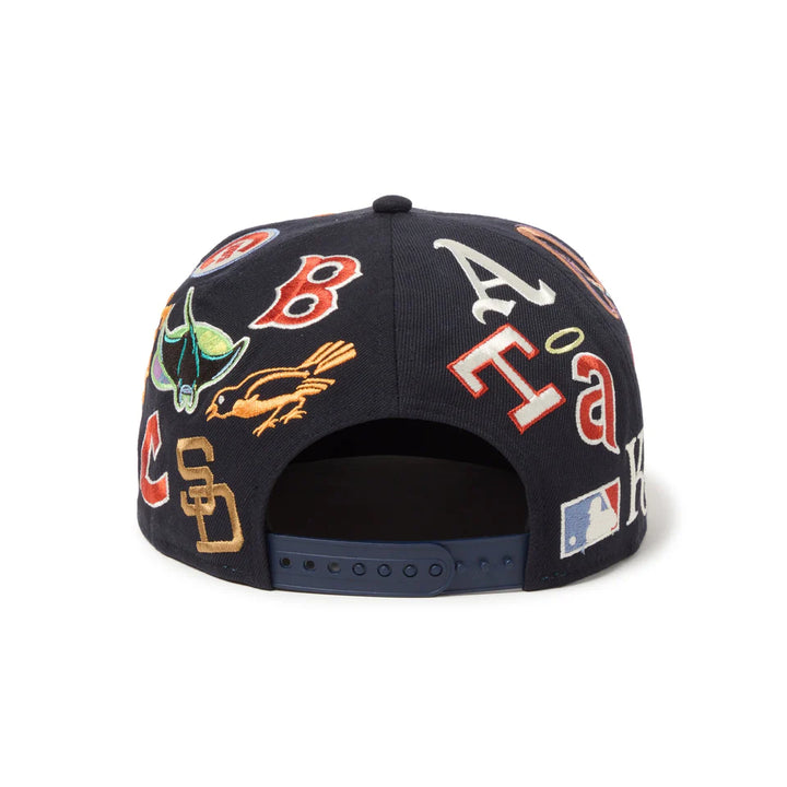 9FIFTY MLB League Allover Navy Snapback