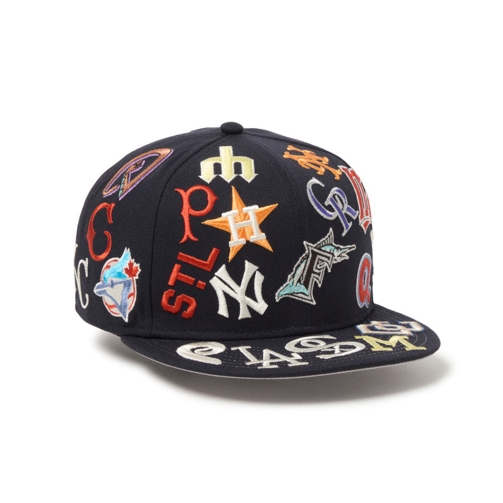 9FIFTY MLB League Allover Navy Snapback