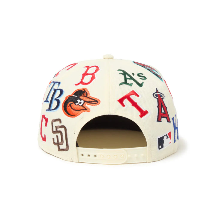 9FIFTY MLB League Allover Cream Snapback