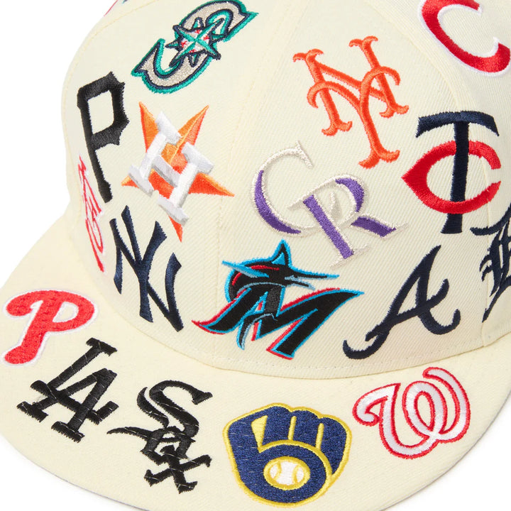 9FIFTY MLB League Allover Cream Snapback