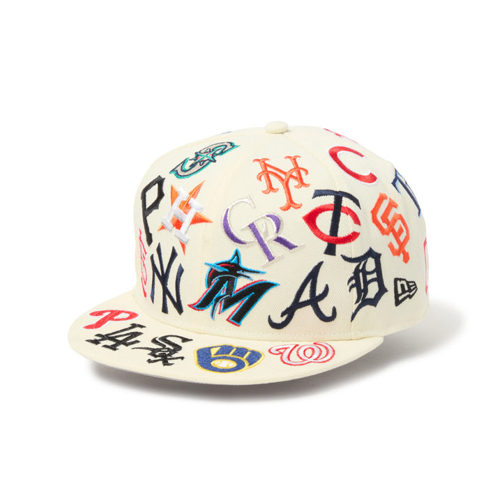 9FIFTY MLB League Allover Cream Snapback