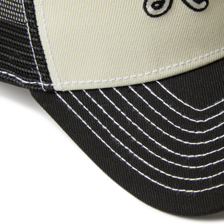 9FORTY A-Frame Trucker Archive Mix Logo Chrome Black Snapback
