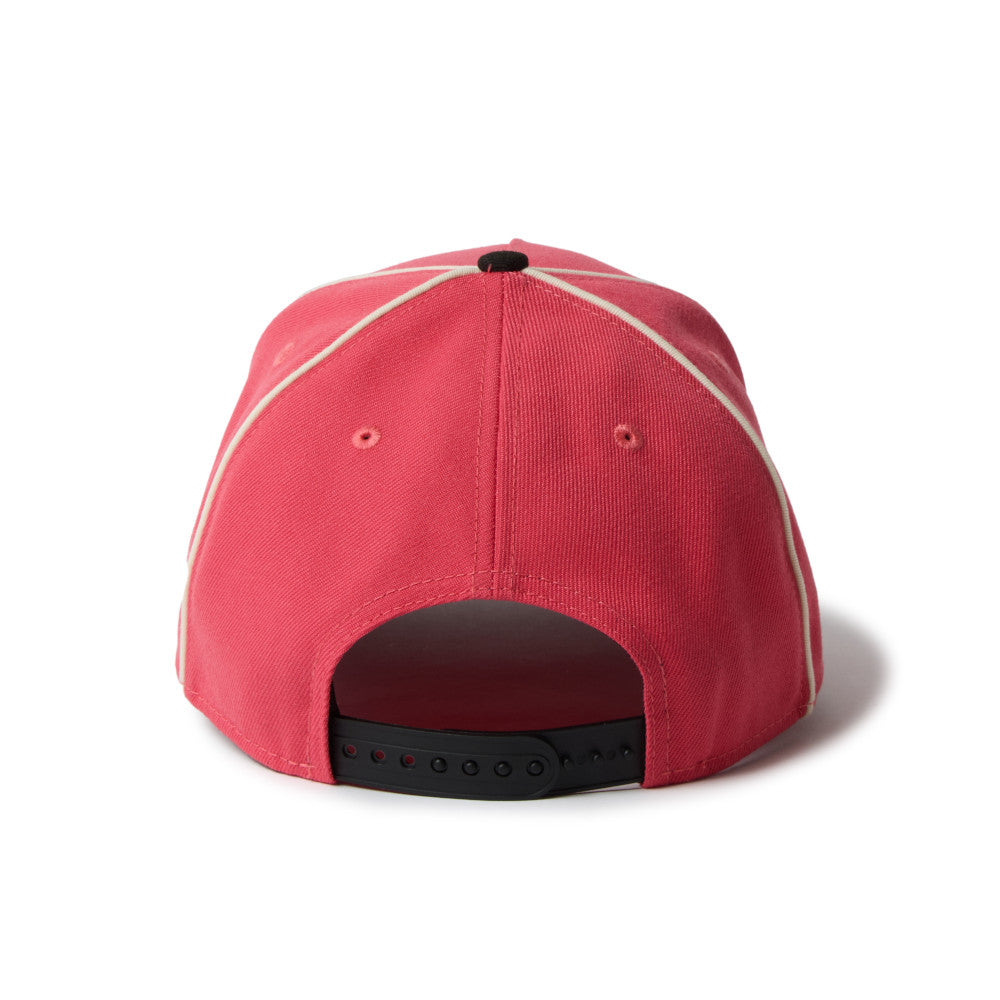 9FORTY A-Frame New York Yankees MLB Piping 2-Tone Coral Black Snapback