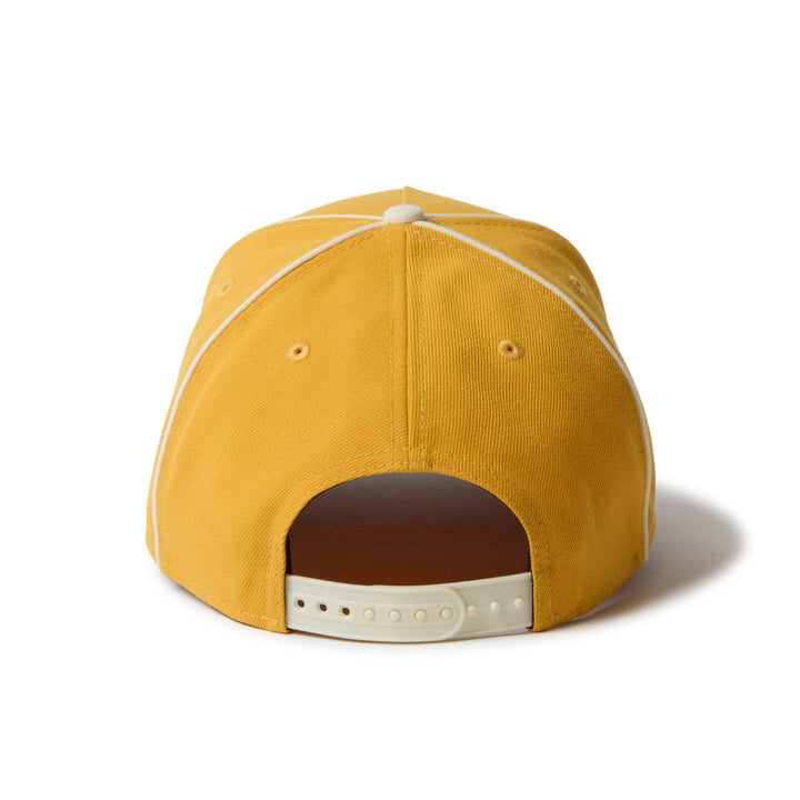 9FORTY A-Frame Los Angeles Dodgers MLB Piping 2-Tone Gold Chrome Snapback