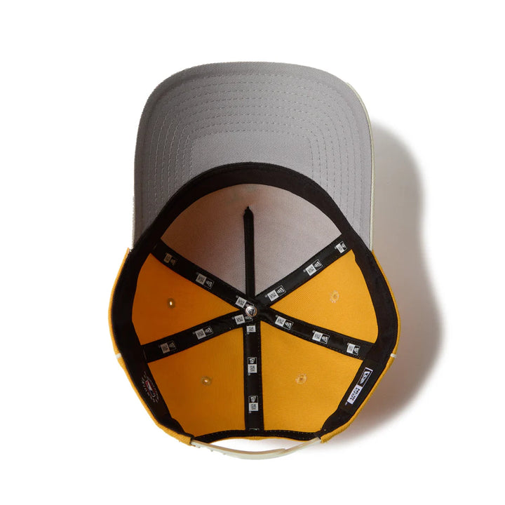 9FORTY A-Frame Los Angeles Dodgers MLB Piping 2-Tone Gold Chrome Snapback