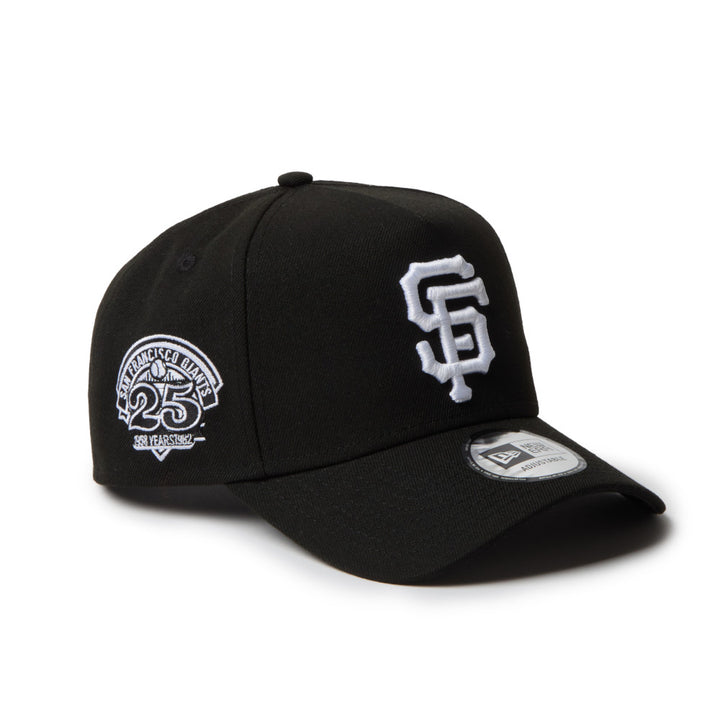 9FORTY A-Frame San Francisco Giants MLB Monotone Black Snapback