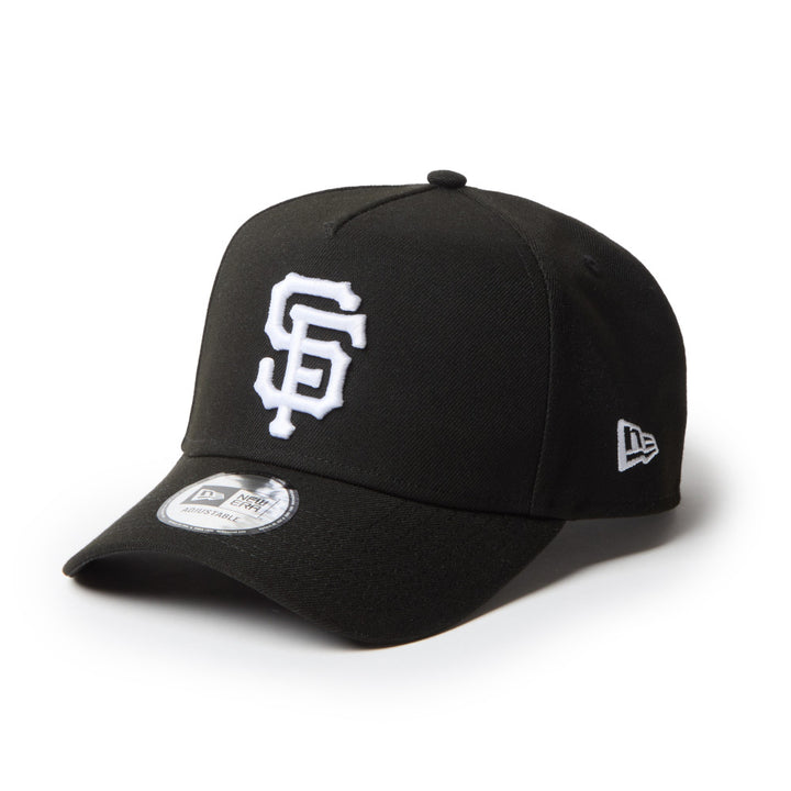9FORTY A-Frame San Francisco Giants MLB Monotone Black Snapback