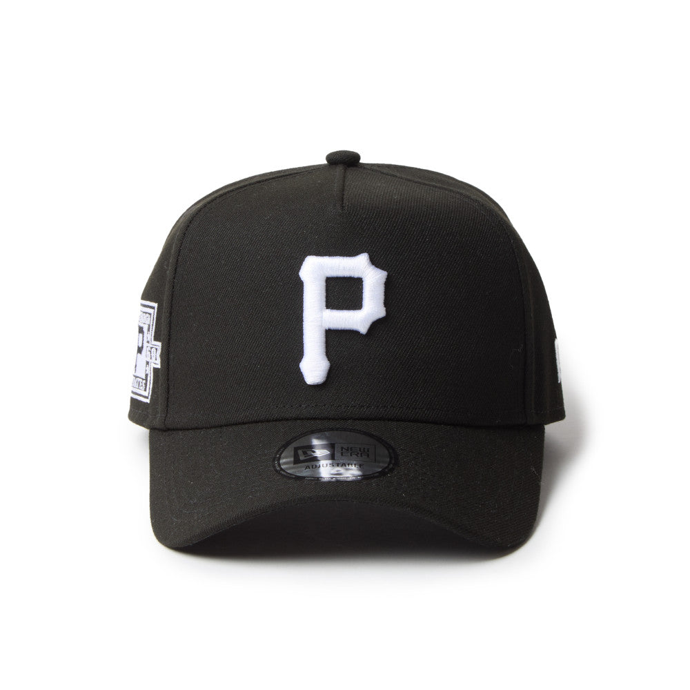 9FORTY A-Frame Pittsburgh Pirates MLB Monotone Black Snapback