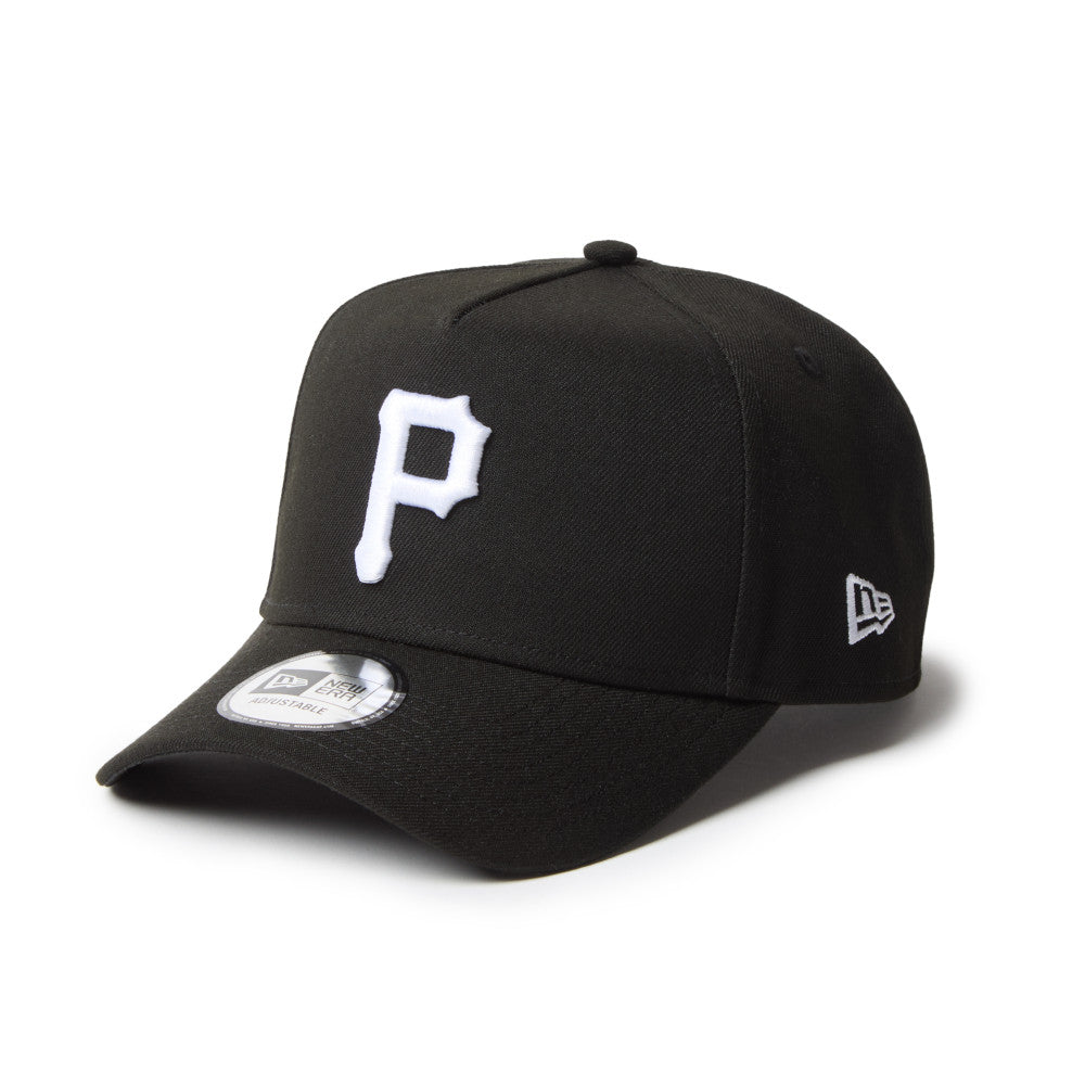 9FORTY A-Frame Pittsburgh Pirates MLB Monotone Black Snapback