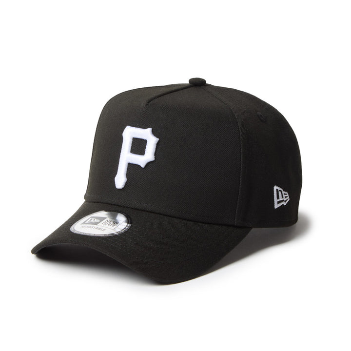 9FORTY A-Frame Pittsburgh Pirates MLB Monotone Black Snapback