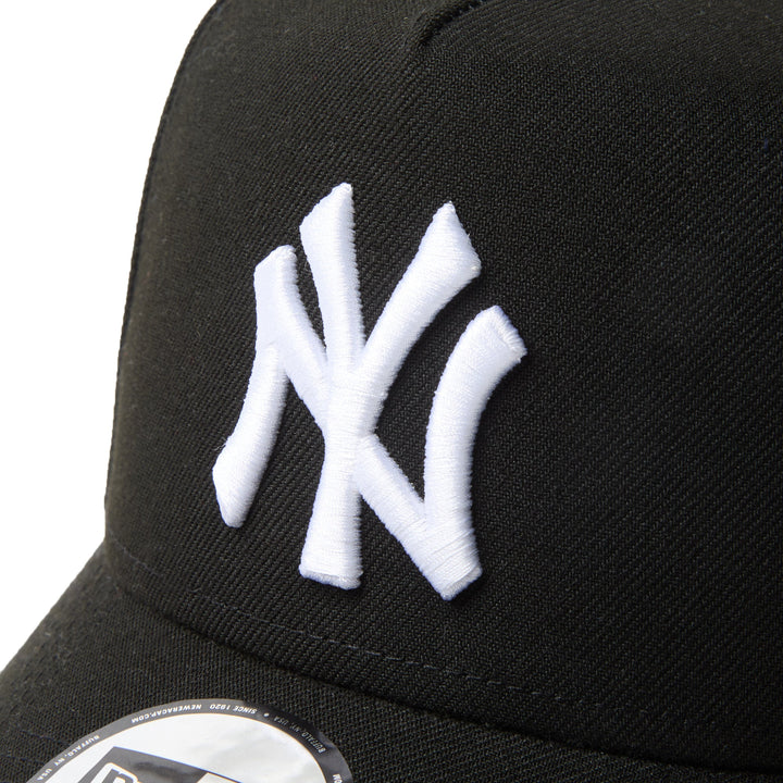 9FORTY A-Frame New York Yankees MLB Monotone Black Snapback
