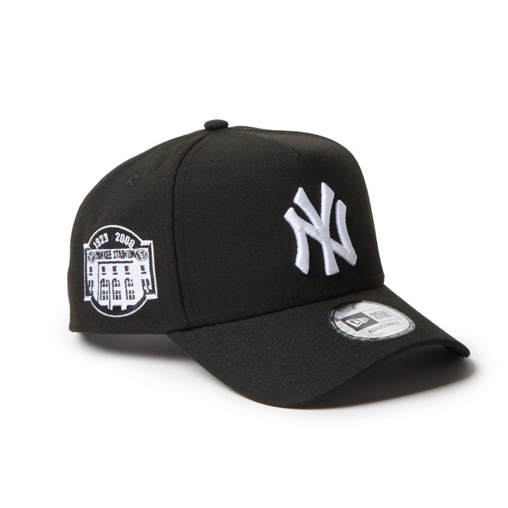 9FORTY A-Frame New York Yankees MLB Monotone Black Snapback