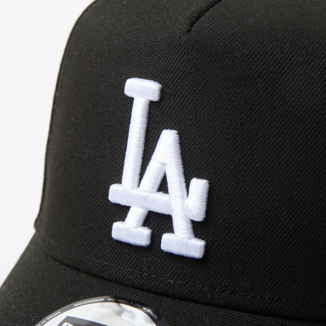9FORTY A-Frame Los Angeles Dodgers MLB Monotone Black Snapback