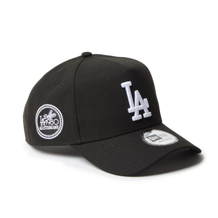 9FORTY A-Frame Los Angeles Dodgers MLB Monotone Black Snapback