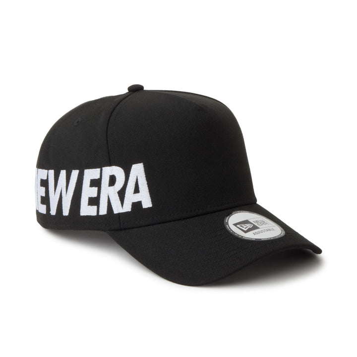 9FORTY A-Frame New Era Essential Wordmark Black Snapback