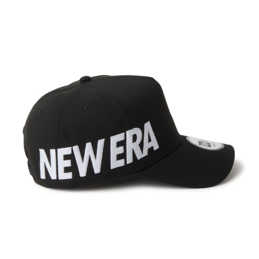 9FORTY A-Frame New Era Essential Wordmark Black Snapback