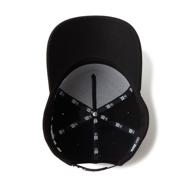 9FORTY A-Frame New Era Essential Wordmark Black Snapback