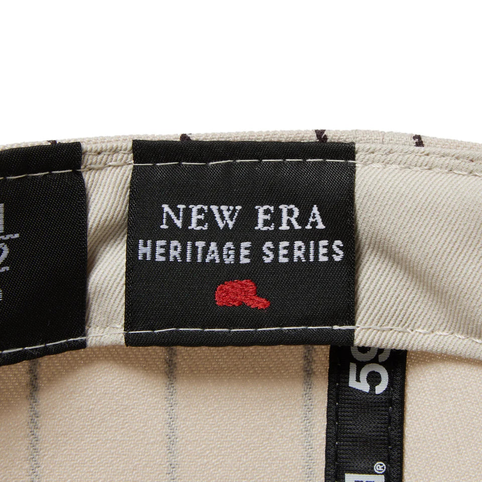 59FIFTY Soft Buckram New York Yankees Cooperstown Heritage Walnut Fitted