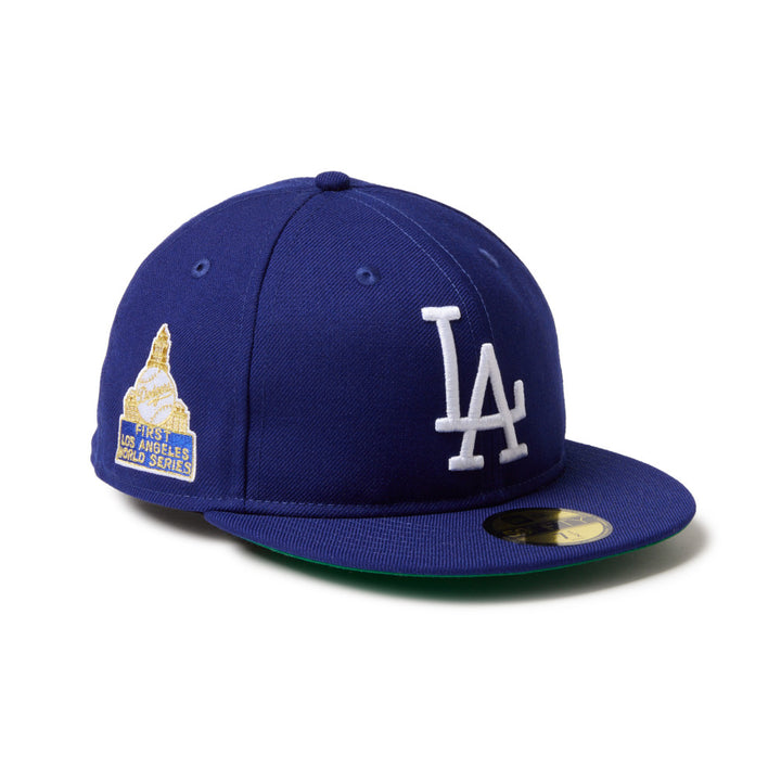 59FIFTY Los Angeles Dodgers Cooperstown MLB World Series Dark Royal Fitted
