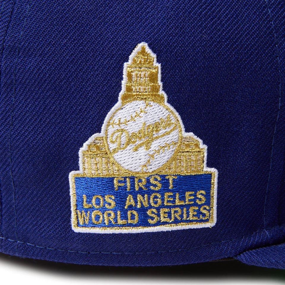 59FIFTY Los Angeles Dodgers Cooperstown MLB World Series Dark Royal Fitted