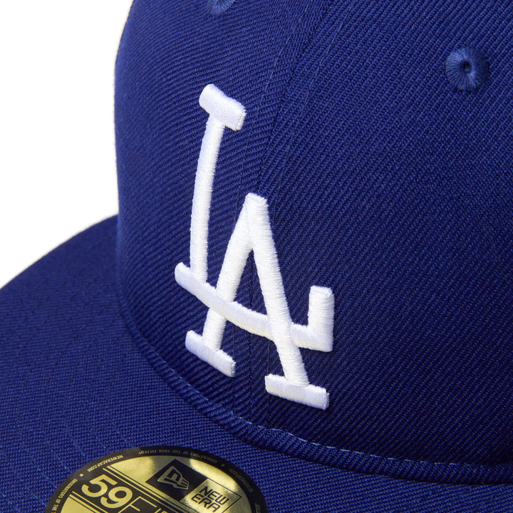 59FIFTY Los Angeles Dodgers Cooperstown MLB World Series Dark Royal Fitted