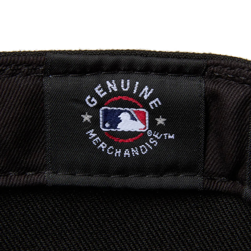 59FIFTY New York Yankees  MLB Piping 2-Tone Black Coral Fitted