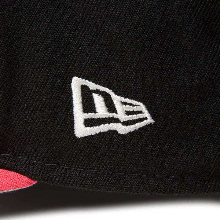 59FIFTY New York Yankees  MLB Piping 2-Tone Black Coral Fitted