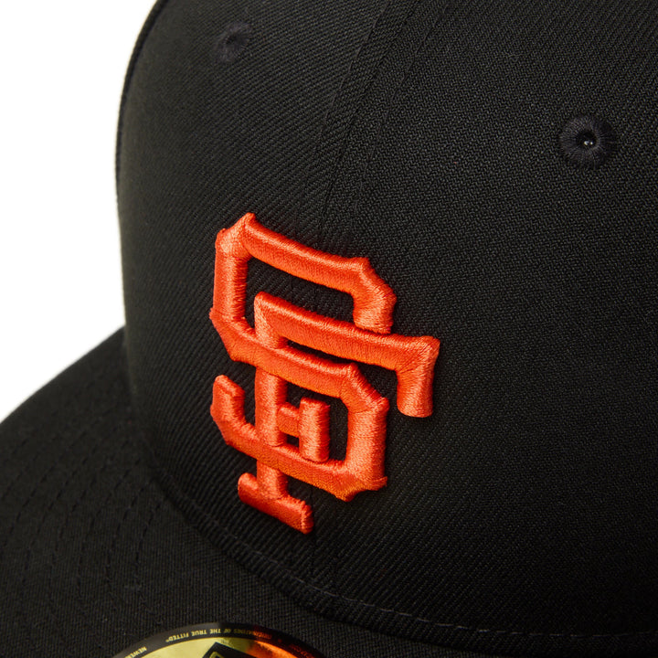59FIFTY San Francisco Giants MLB Old English Black Fitted