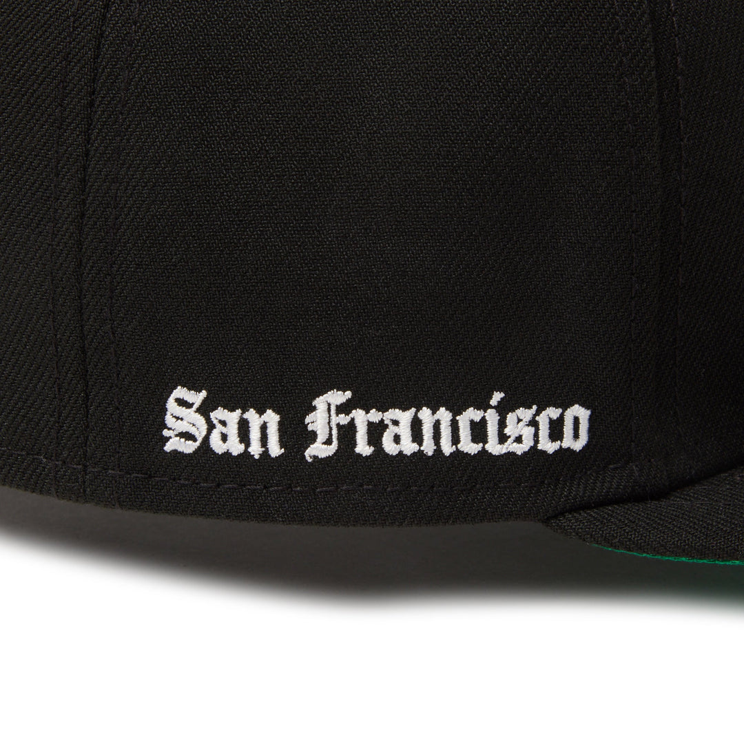 59FIFTY San Francisco Giants MLB Old English Black Fitted