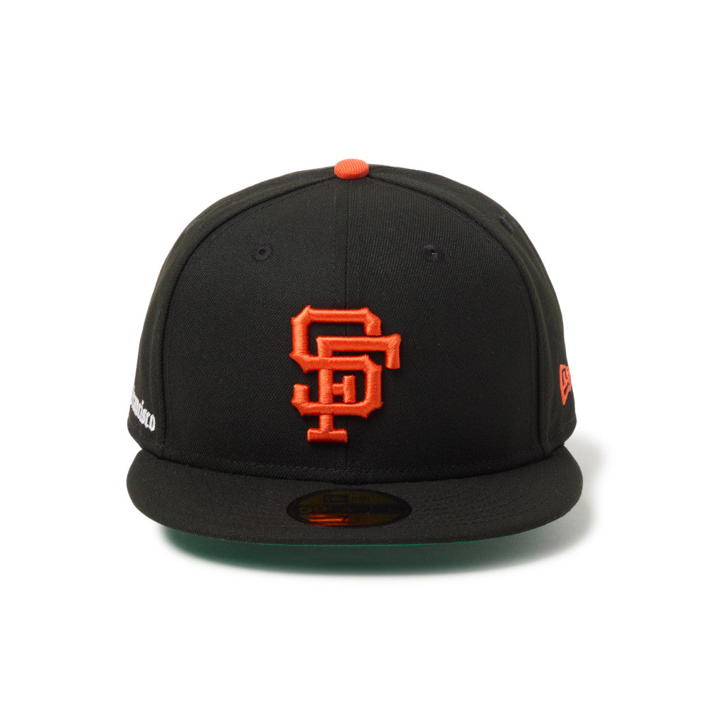 59FIFTY San Francisco Giants MLB Old English Black Fitted