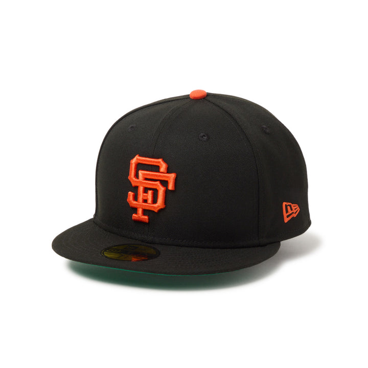 59FIFTY San Francisco Giants MLB Old English Black Fitted