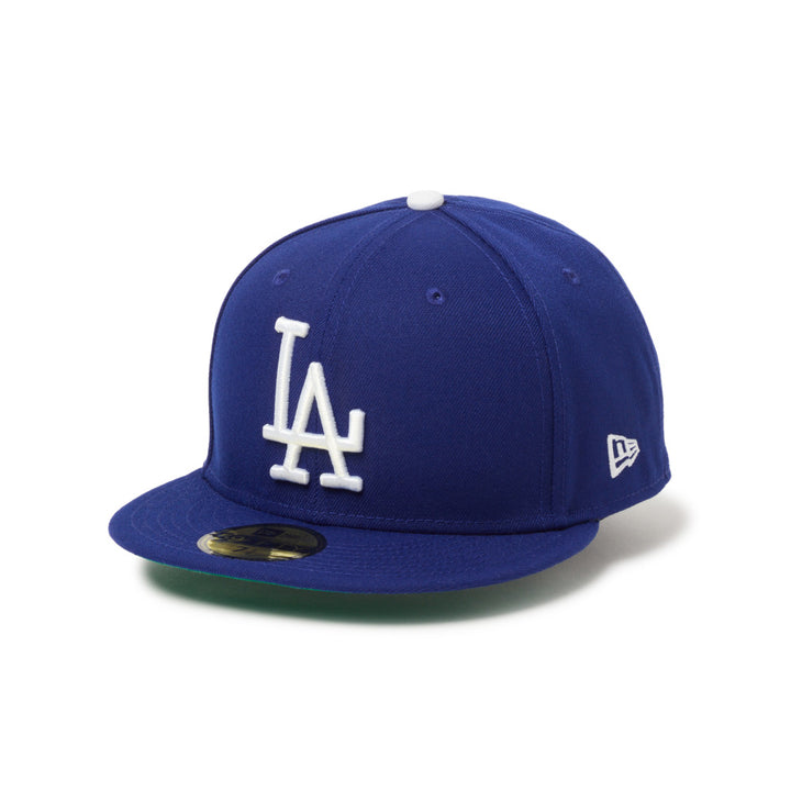 59FIFTY Los Angeles Dodgers MLB Old English Dark Royal Fitted