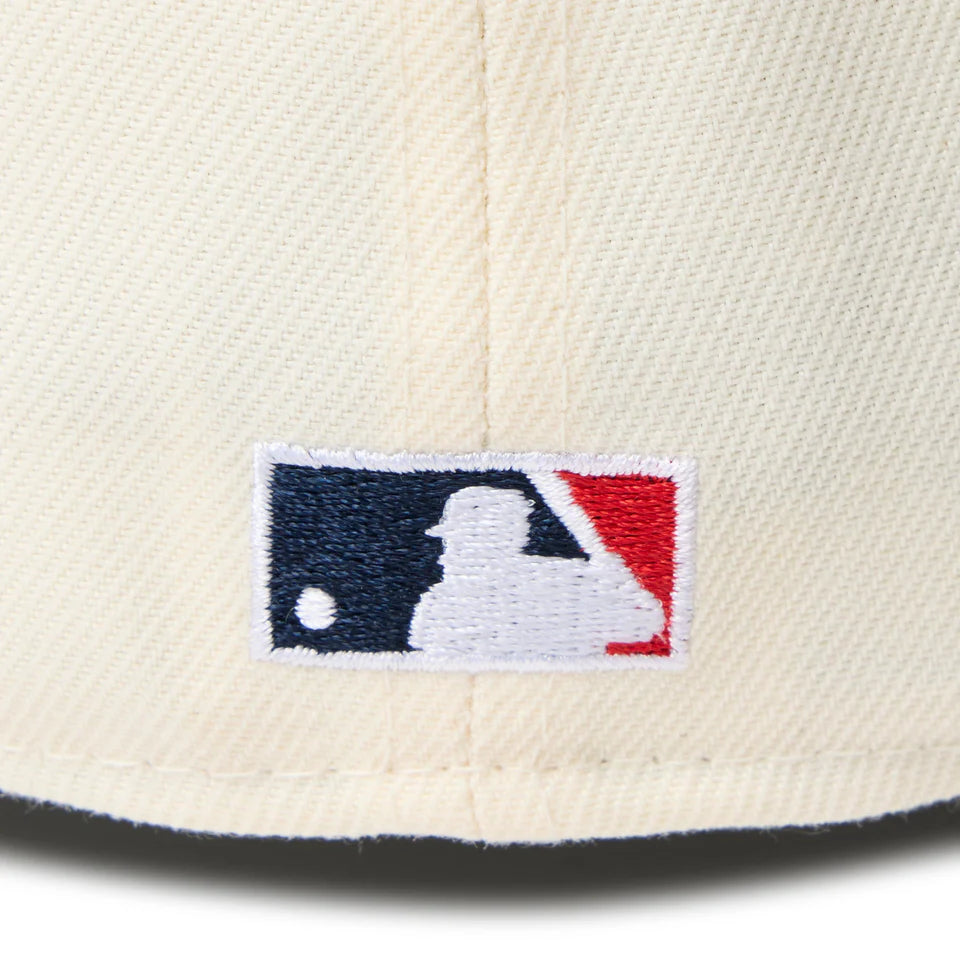59FIFTY New York Yankees Cooperstown MLB 2-Tone Wine Cork Navy Visor Fitted