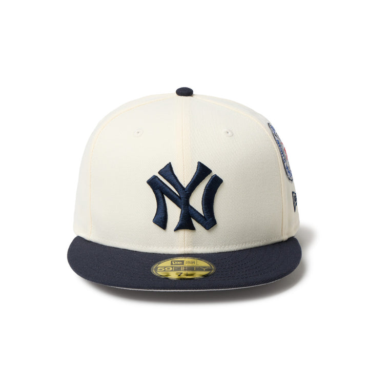 59FIFTY New York Yankees Cooperstown MLB 2-Tone Wine Cork Navy Visor Fitted