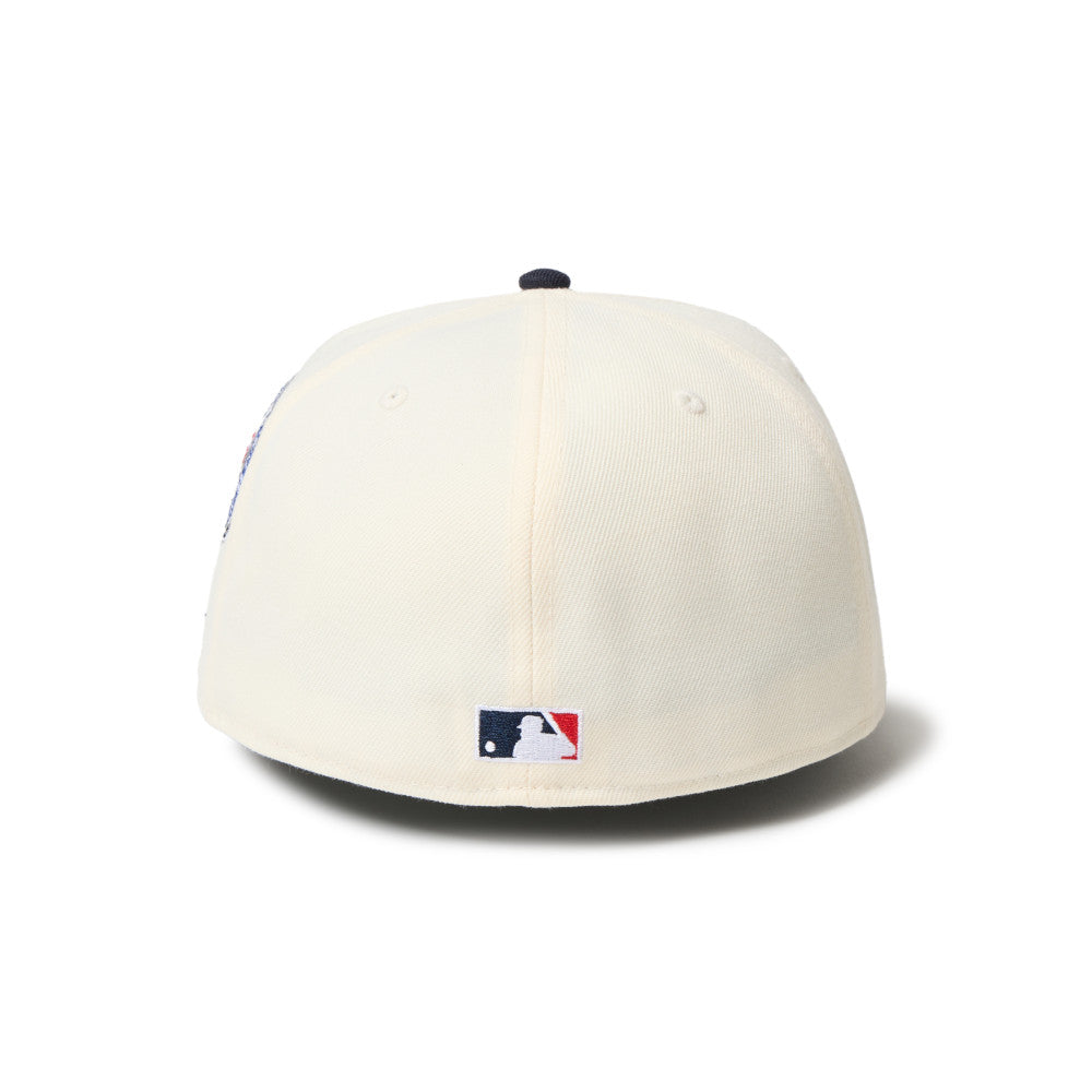 59FIFTY New York Yankees Cooperstown MLB 2-Tone Wine Cork Navy Visor Fitted