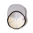 59FIFTY Los Angeles Dodgers Cooperstown MLB 2-Tone Wine Cork Dark Royal Visor Fitted