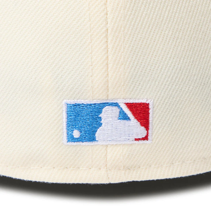 59FIFTY Los Angeles Dodgers Cooperstown MLB 2-Tone Wine Cork Dark Royal Visor Fitted